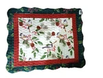 Collections Etc Winter Chickadee Holiday Shams Of 2 Nwt. Fixed Price $16.80.