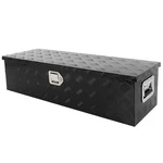 39"X13"X10" Black Aluminum Pickup Truck Trunk Bed Tool Box Trailer Storage. Fixed Price $105.74.