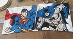 Pottery Barn Kids Superman Batman Pillow Sham 19.5X18 Dc Comics Bedding Decor. Fixed Price $30.00.