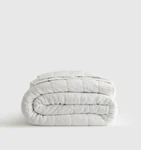 Nwt Quince Organic Airy Gauze Box Quilt Only King Cal White Cotton $170. Fixed Price $84.99.