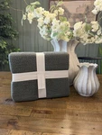 King Textured Waffle Coverlet Olive Green - Casaluna New. Fixed Price $80.00.