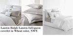 Lauren Ralph Full/queen Spencer Matelasse Coverlet Bedspread, Nip. Fixed Price $299.99.