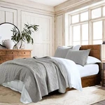 Horimote Home 100% Cotton Quilt Set Size, Grey Pre-washed Twin,. Fixed Price $86.10.