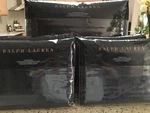 Ralph Lauren Reed 3PC Polo Navy Quilted F/q Coverlet 2 S/shams Nip. Fixed Price $414.99.
