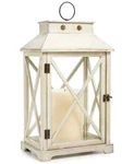 Martha Stewart Collection Dolce Vita 18" Wooden Lantern. Fixed Price $55.79.