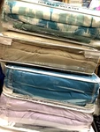 Chic Home Design King Size Duvet + 2 Shams Decorative Pillow Assorted Nip. Fixed Price $49.00.