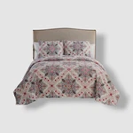 Vcny Home White Wyndham Medallion 3-PIECE Quilt Set, King Size. Fixed Price $21.60.