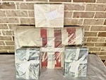 Pottery Barn Americana Flag Reversible King Quilt 4 Pc Set 2 Shams & 1 Euro New. Fixed Price $397.77.