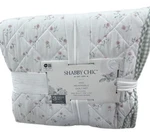 Shabby Chic Floral Reversible King Quilt Set 106 X92. Fixed Price $149.00.
