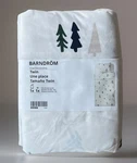 New Ikea Duvet Spread Quilt Cover Twin Bed W/ Queen Pillow Case Christmas Trees. Fixed Price $35.43.