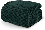 Exclusivo Mezcla Queen Size Fleece Blanket ( 90X90 In ), Forest Green. Fixed Price $35.94.