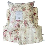 Greenland Home Antique Rose King Blue Cotton Quilt Set 5 Piece. Fixed Price $75.00.