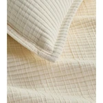 New Quince Organic Ribbed Cotton Coverlet Full Queen Ivory Cream- No Shams. Fixed Price $66.50.