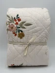 Pottery Barn Kids Chris Loves Julia Reversible Floral Embroidered Quilt Twin. Fixed Price $164.50.