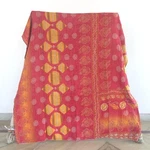 Traditional Vintage Kantha Quilt Twin Blanket Boho Adults Bedding Ralli 1 Pc. Fixed Price $35.56.