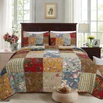Ryleigh Patchwork Cotton Reversible Quilt Set, Bedspread, Coverlet. Fixed Price $69.99.