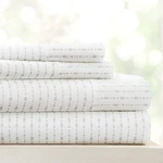 Linen Market Ca King 4 Piece Sheet Set Light Gray Cooling Deep Pockets. Fixed Price $51.33.