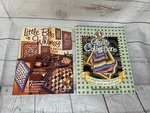 2 Quilting Books Goose Berry Patch Collections-little Bits Of Whimsy. Fixed Price $15.79.