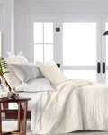 Hotel Collection Dobby Diamond 3-PC. Coverlet Set, Full/queen Natural. Fixed Price $143.99.