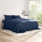 Linen Market King Sheets Cooling Bed Set Bamboo 4 Piece, Navy. Fixed Price $63.99.