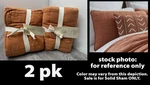 2PK Southern Living Simplicity Grayson Quilt Pillow Shams Terra King (bent Tags). Fixed Price $26.95.