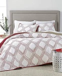 Martha Stewart Bedding Gramercy Gate Reversible Cotton Twin Quilt Red $220. Fixed Price $46.00.