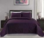 Mk Collection Diamond Bedspread Bed-cover Embossed Solid Size New (king/.... Fixed Price $34.37.