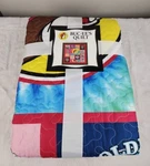 Buc-ee's Quilt Blanket Full Queen 88X88 Inch Tie Dye Soft Polyester Cover Htf. Fixed Price $99.75.