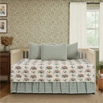 Vhc Brands Rosehill Cottage Floral Cotton Quilt Set 5PC Dusty & Natural. Fixed Price $191.25.