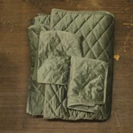 Laura Ashley Diamond 3-PIECE Quilt Set USHSGT1264330 Dark Green Twin. Fixed Price $21.45.