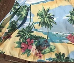 4PC Dan River Tropical Full Beach 2X Std Pillow Shams Bed Skirt Dust Ruffles. Fixed Price $45.00.