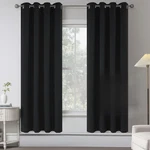 Keqiaosuocai Primitive Flax Linen 100% Blackout Curtains For Bedroom - 72 Inches. Fixed Price $60.86.