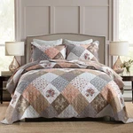 Honeilife Set Queen SIZE-3 Piece Microfiber Reversible Bedspreads. Fixed Price $59.86.