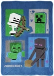 Jay Franco Minecraft Icons Blanket Measures 62 X 90 Inches, Kids Bedding Fea.... Fixed Price $52.49.