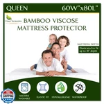 Four Seasons Essentials Queen Size Waterproof Mattress Protector - Cooling Vi. Fixed Price $44.99.