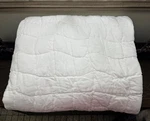 Pottery Barn Cozy Cloud Handcrafted Quilt, King/cal King, White. Fixed Price $150.00.