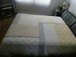 Sonoma Cotton Multicolored Full Queen Quilt With Shams 2-PIECE Set Reversible. Fixed Price $49.99.