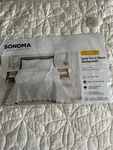 Brand New Sonoma Goods For Life Heritage Solid Cotton Floral Stitch Bedspread. Fixed Price $69.00.
