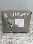 Hotel Collection Yarn Dye King Coverlet Set 3PC Brown Display. Fixed Price $99.99.