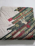Pottery Barn Winter Dreams Handcrafted Reversible Quilt Full Queen Spot See Pict. Fixed Price $189.00.