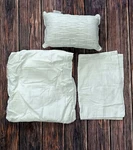 Madison Park Nicolette 4PC Duvet Set - Full/queen Size White AE3. Fixed Price $47.83.