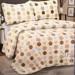 Hotel Home 3 Pc Queen Quilt Set Retro Dots Pattern. Fixed Price $70.00.