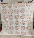 Vintage Dresden Plate Patchwork Quilt 1940S Cotton Tattered Farmhouse Feedsack. Fixed Price $117.36.