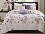 Madison Park Luna King/cal Set Quilted Floral Oeko-tex. Fixed Price $45.00.