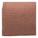 Pottery Barn Pickstitch Handcrafted Linen Cotton Quilt Brick. Fixed Price $189.99.