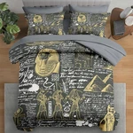 Pamnest Comforter Set Twin Size, Retro Egyptian 5 Pcs Bedding Kids And. Fixed Price $103.49.
