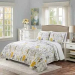 New Lush Decor Full/queen 3PC Adalia Quilt Set Yellow/gray. Fixed Price $99.99.