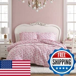 Betsey Johnson - King Duvet Cover Set Super Soft Bedding Matching Shams Chic. Fixed Price $56.99.