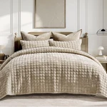 Recyco Luxury Velvet Quilt King Size Bedding Sets, Ultra Soft Comf.... Fixed Price $133.46.