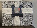 William Morris Bird & Anemone Ink King Size Quilt Coverlet (navy Blue Floral). Fixed Price $105.00.